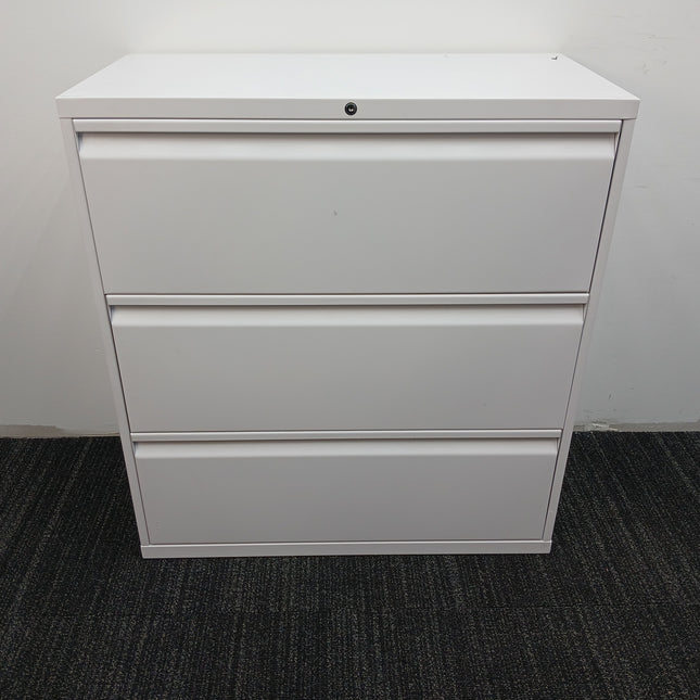 36" 3 Drawer Lateral File Cabinet