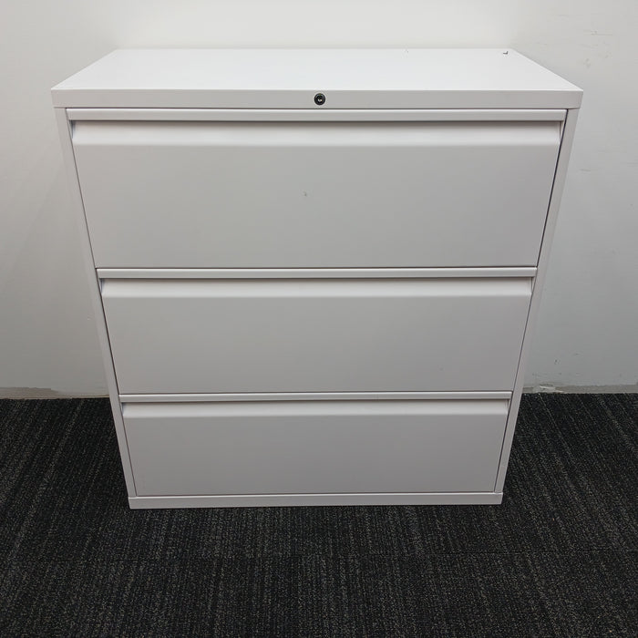 36" 3 Drawer Lateral File Cabinet (#7356)
