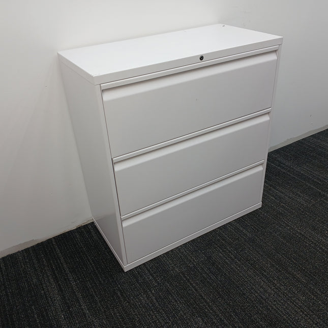 36" 3 Drawer Lateral File Cabinet