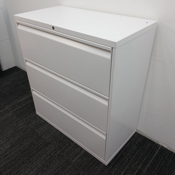36" 3 Drawer Lateral File Cabinet (#7356)