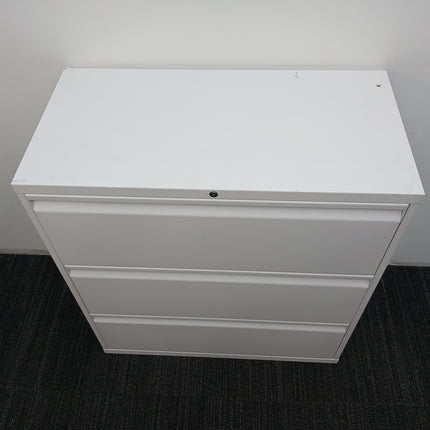 36" 3 Drawer Lateral File Cabinet