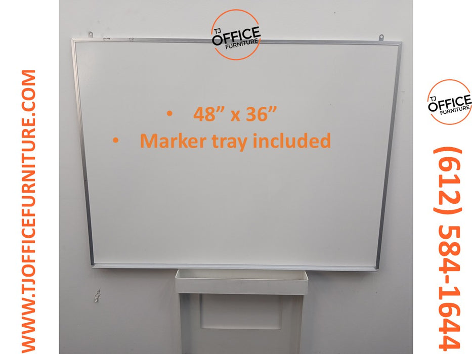 3' x 4' Whiteboard / Dry Erase (#7358)