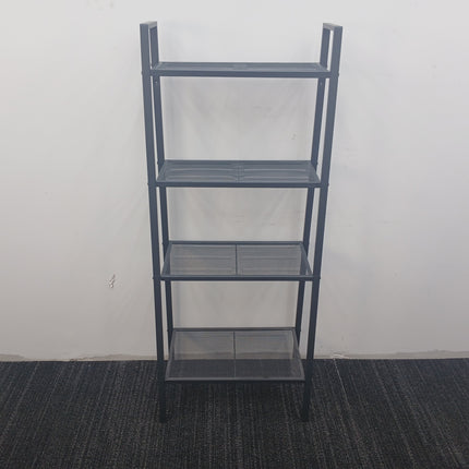 Metal Mesh 4-Shelf Storage Unit