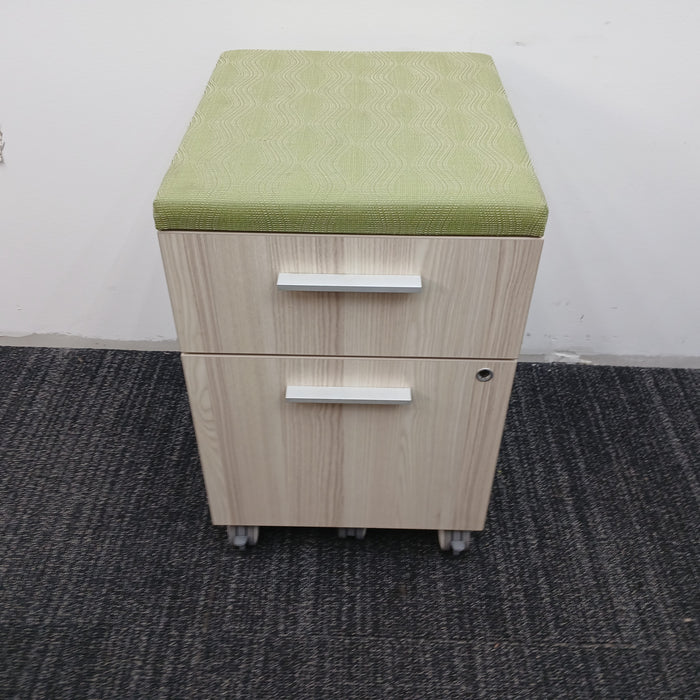 2 Drawer B/F Pedestal File Cabinet