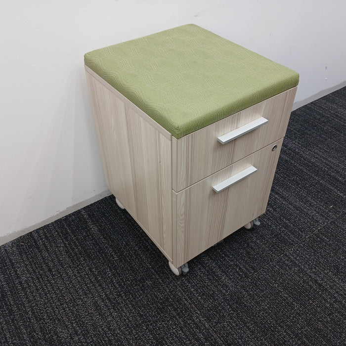 2 Drawer B/F Pedestal File Cabinet