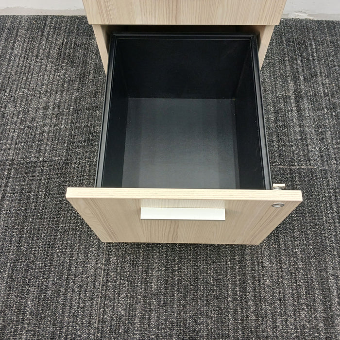 2 Drawer B/F Pedestal File Cabinet