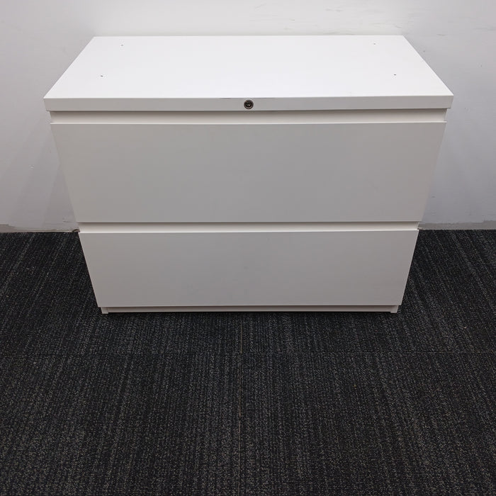 36" 2 Drawer Lateral File Cabinet