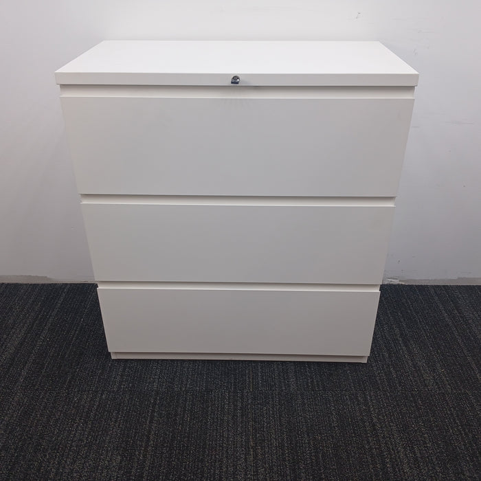 36" 3 Drawer Lateral File Cabinet