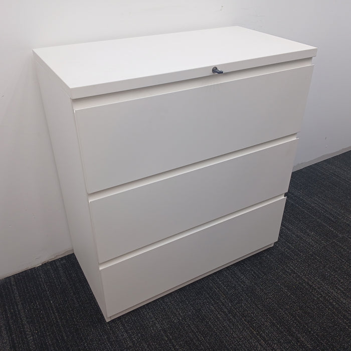 36" 3 Drawer Lateral File Cabinet