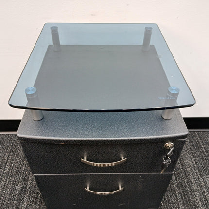 2 Drawer B/F Pedestal File Cabinet