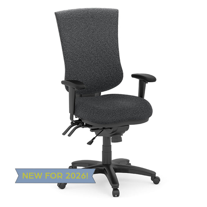 COOL MESH PRO HB CHAIR W/SS & ARM - GRY SH460