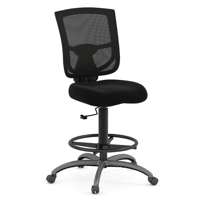 DRAFTING CHAIR-NO ARM BLK 9106/PA01