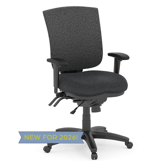 COOL MESH PRO MB CHAIR W/SS & ARM - GRY SH460