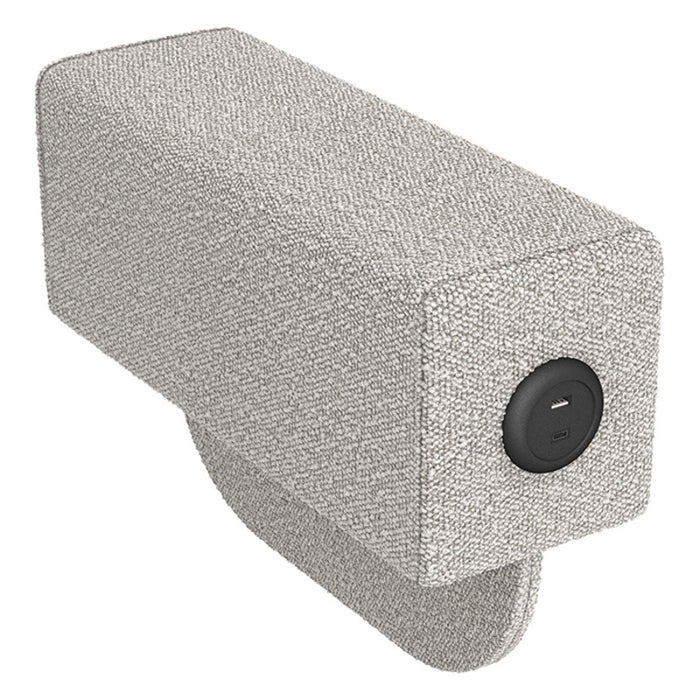 DROP-IN UPH CENTER ARM W/ELEC OUTLET USB-A/C-BEIGE