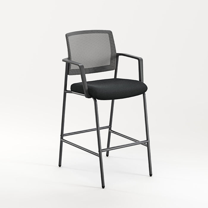 DAISY STOOL CHAIR W/OPTIONAL ARMS - GREY 5008