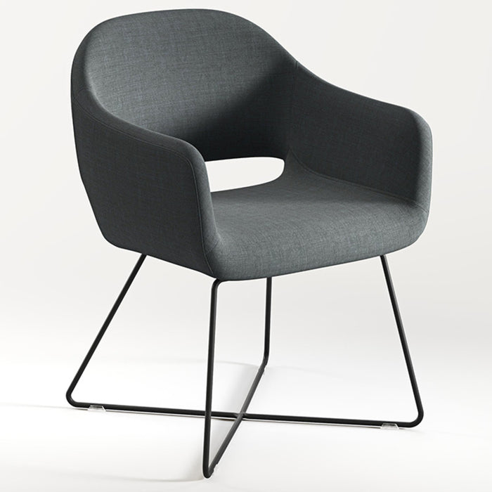 SARON CHARCOAL W/ SLED BASE