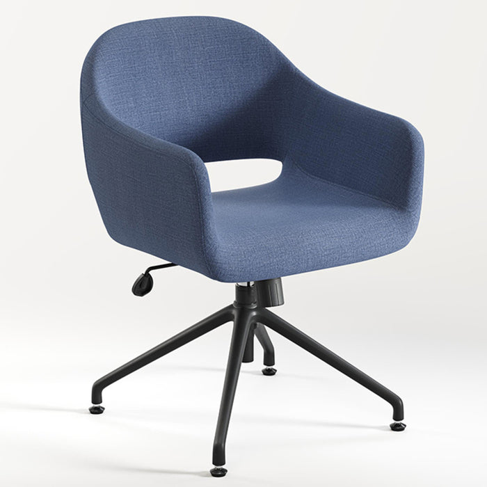 SARON BLUE W/ 4 PRONG BASE