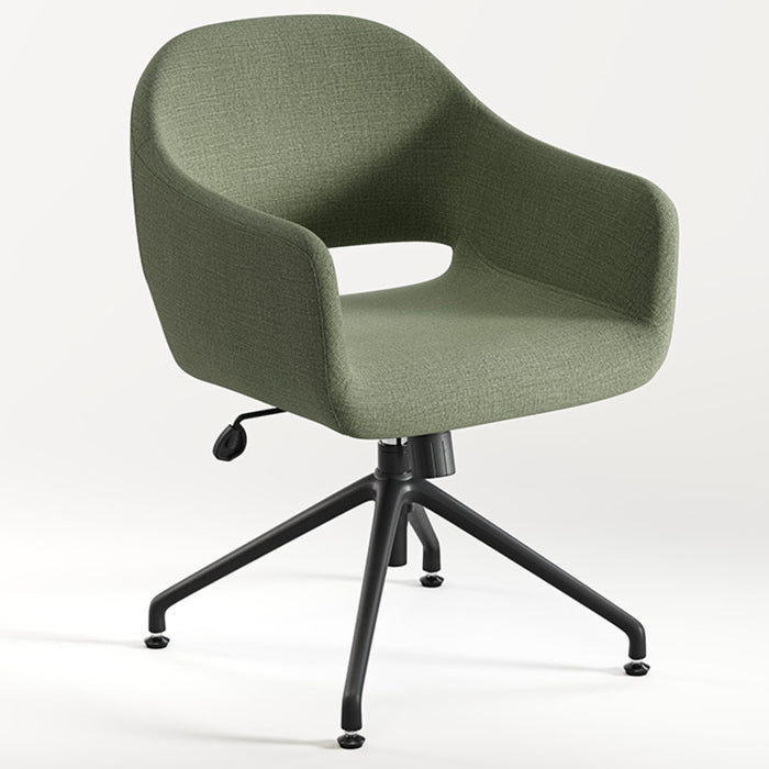SARON GREEN PU W/ 4 PRONG BASE
