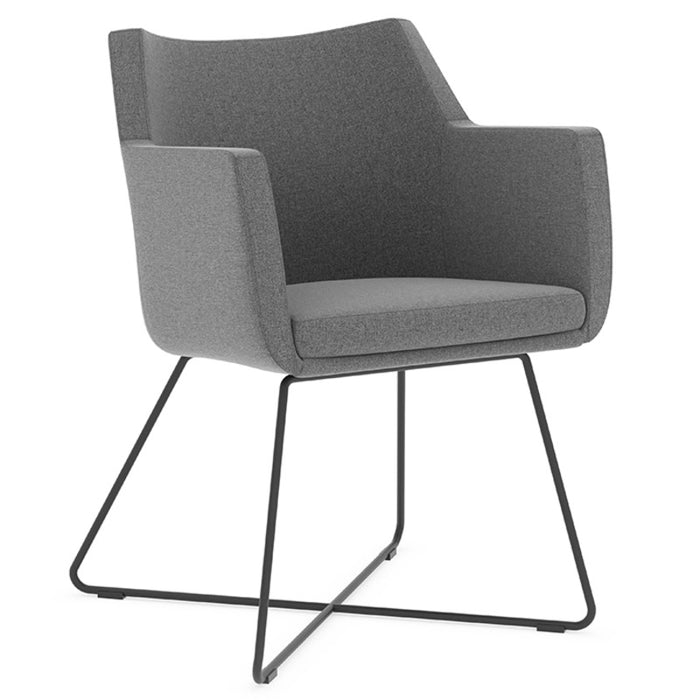 Hady Guest Chair with Sled Base