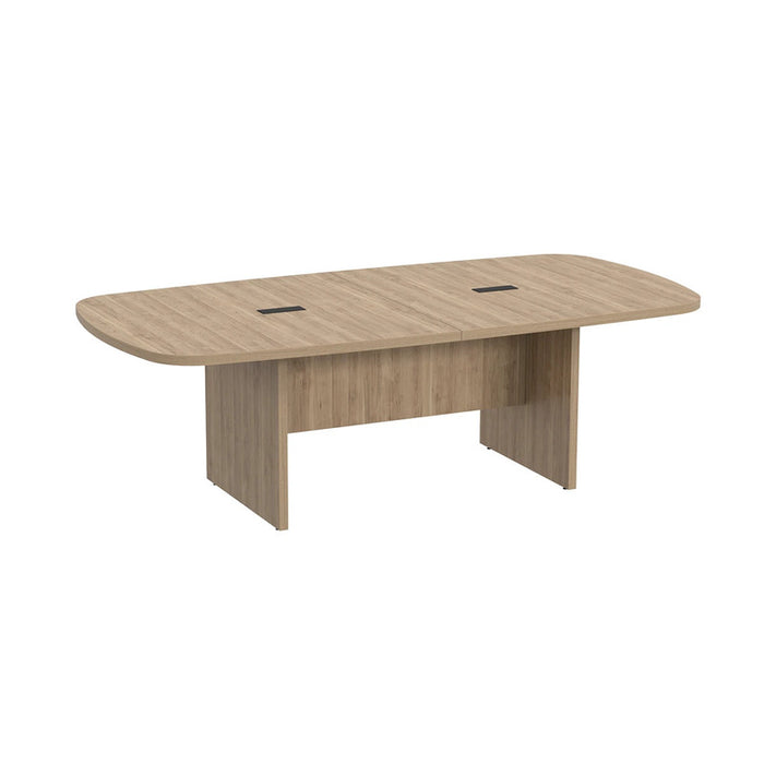 8 ft Arena 1.5" Conf Table w/ Panel Base APN