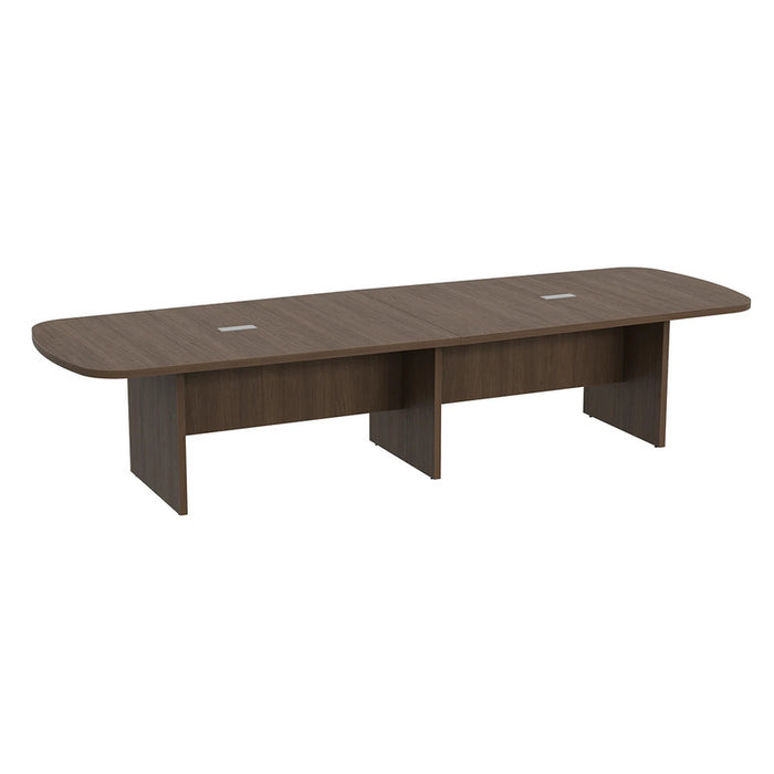 12 ft Arena 1.5" Conf Table w/ Panel Base MWN