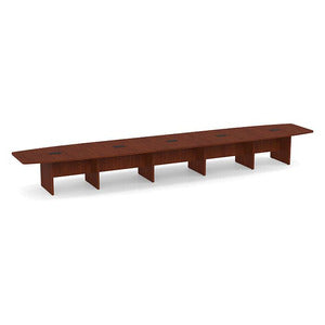 22ft BS Conf Table / Panel Base Cherry