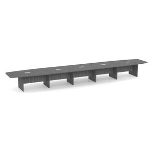 24ft BS Conf Table / Panel Base Newport Gray