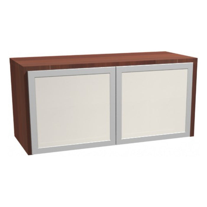 36" Wall-Mounted Hutch w/ 2 Glass Doors CHE