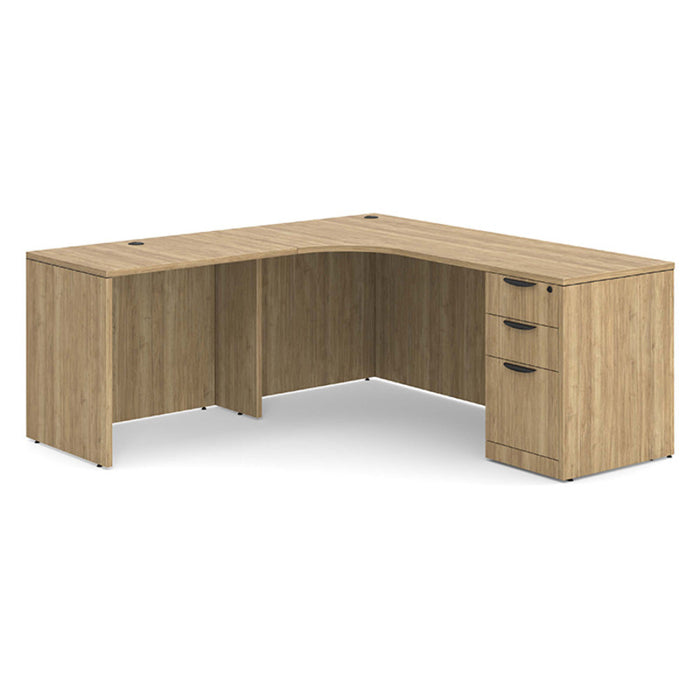 71" radius L shape Left return,BBF Ped Aspen