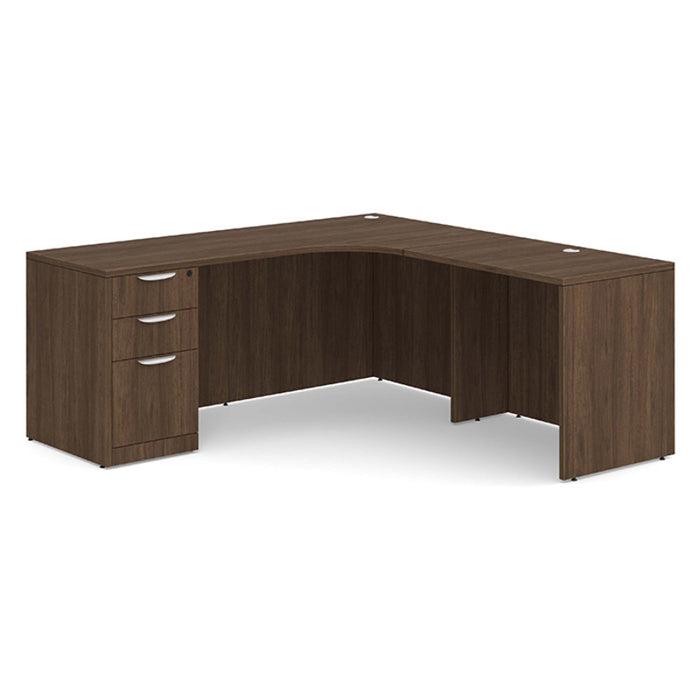 71"radius L shape Right return,BBF Ped MWN