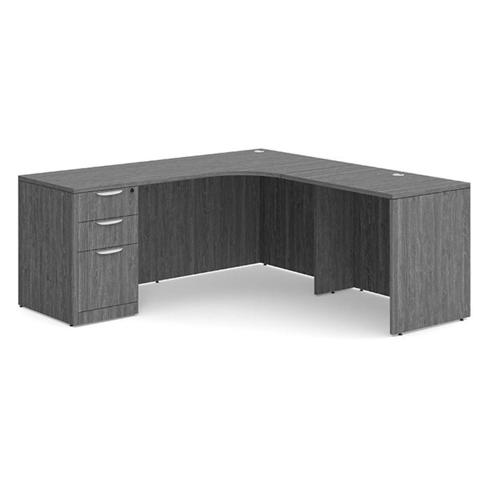 71"radius L shape Right return,BBF Ped NPG