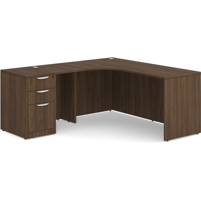 66" radius L shape Left return, BBF Ped MWN