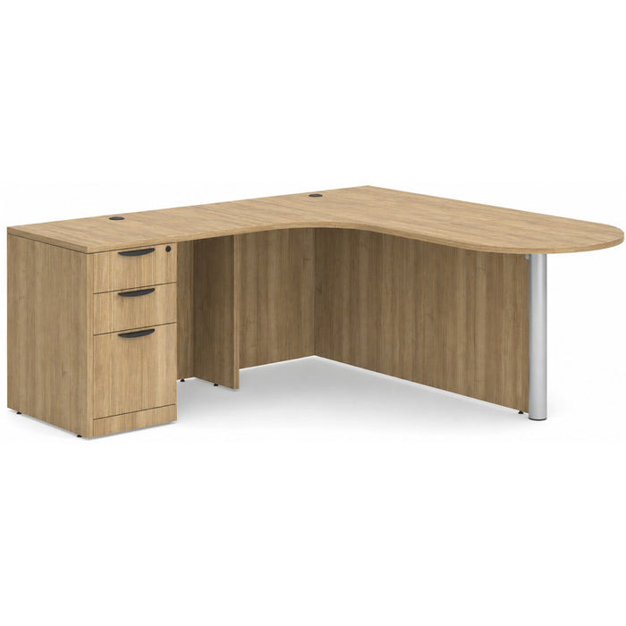 Bullet L shape Left return BBF ped Aspen SIL post