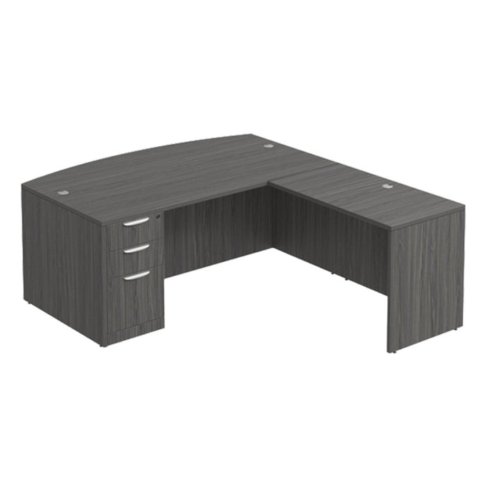 Bowfront LShape w/ 24x47 Return BBF Pedl CGR