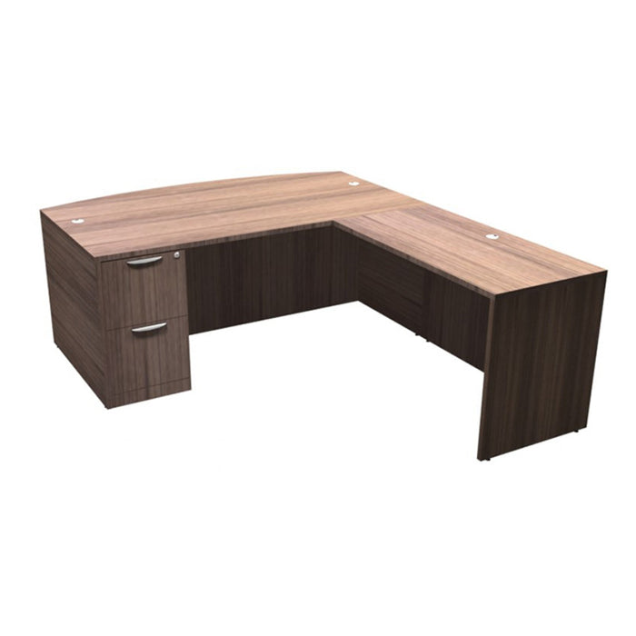 Bowfront LShape w/ 24x47 Return FF Pedl MWN