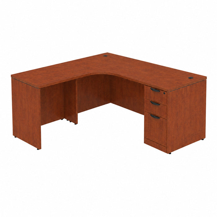 71x66"x30"D radius Lshape left return,BBF ped CHE