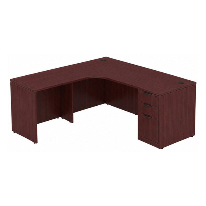 71x66"x30"D radius Lshape left return,BBF ped MAH