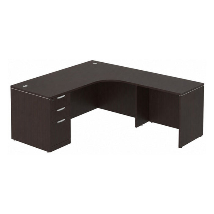 71x66"x30"D radius Lshape right return,BBF ped ESP