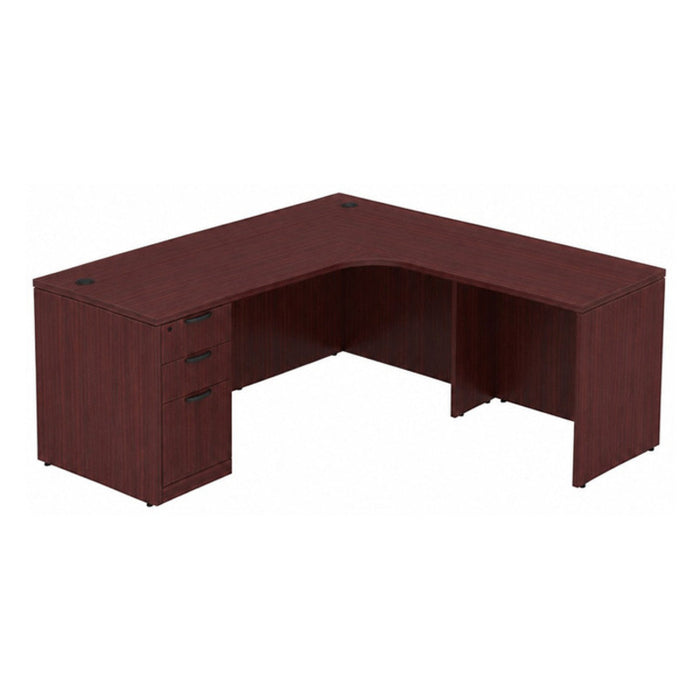71x66"x30"D radius Lshape right return,BBF ped MAH