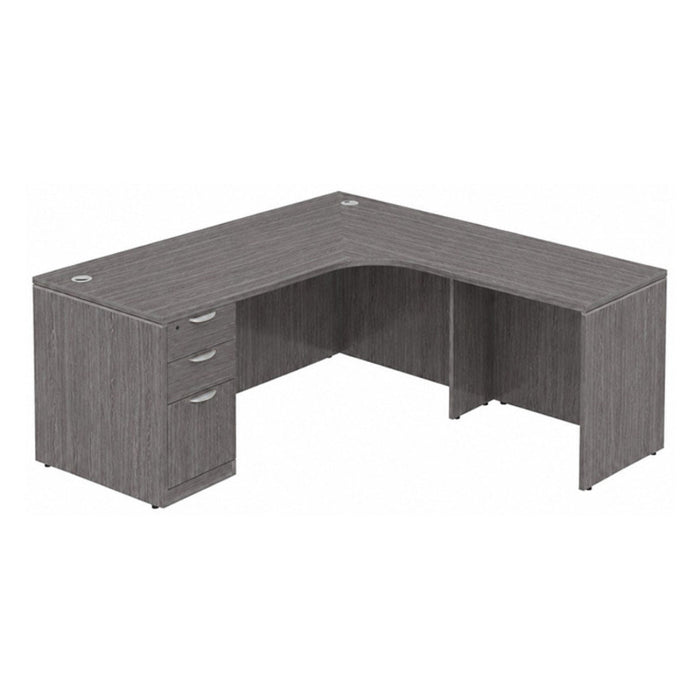 71x66"x30"D radius Lshape right return,BBF ped NPG