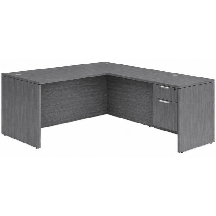 Classic 30x66"single BF ped desk w/47"return CG