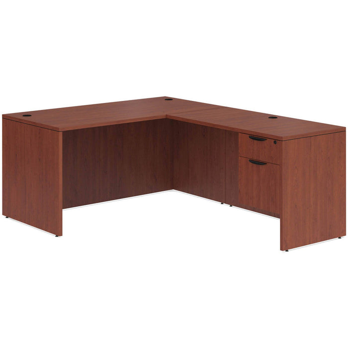 Classic 30x66"single BF ped desk &47"return Cherry