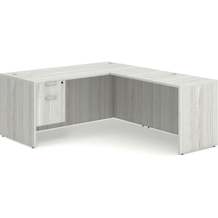 Classic 30x66"single BF ped desk w/47"return SLB