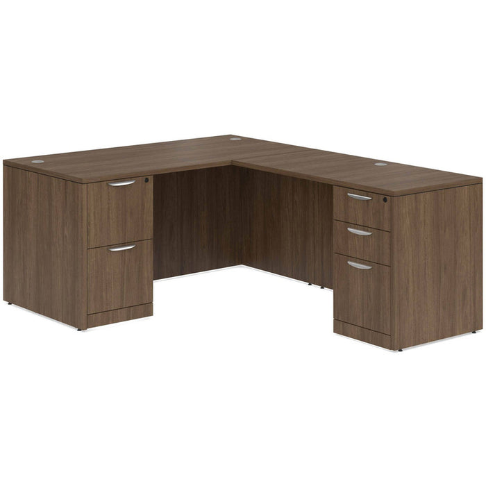 Classic 30x66" BBF/FF ped desk w/47"return MWN