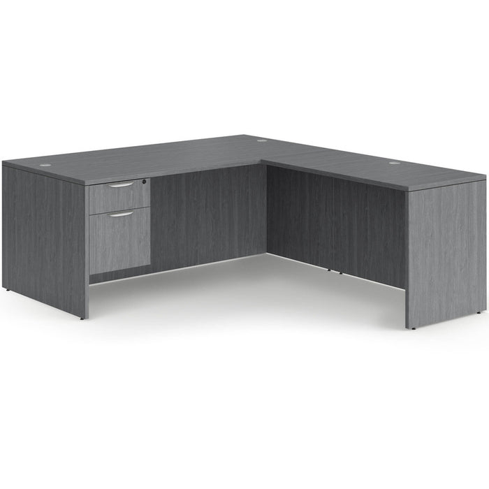 Classic 30x71"single BF ped desk w/47"return NPG