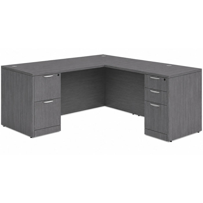 Classic 30x71" BBF/FF ped desk w/47"return CG