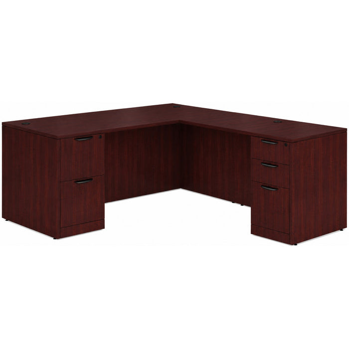 Classic 30x71" BBF/FF ped desk w/47"return MAH