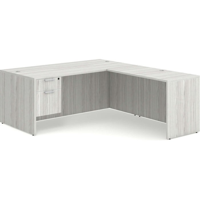 Classic 36x71"single BF ped desk w/47"return SLB