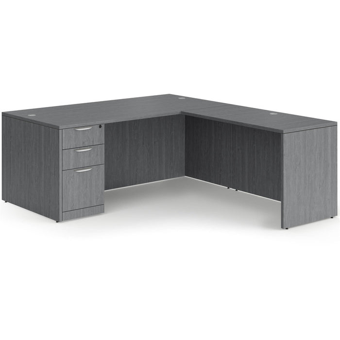 Classic 3671 single BBF ped desk w/47"return NPG