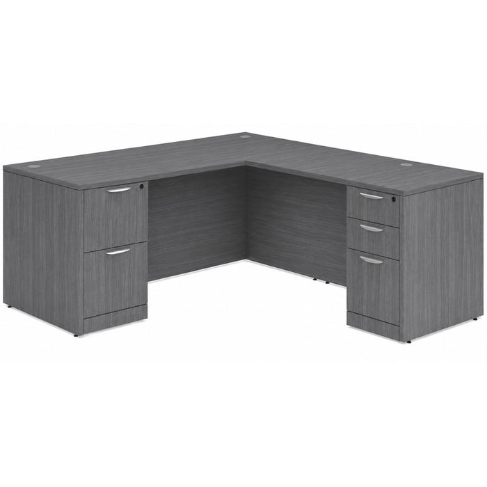 Classic 36x71" BBF/FF ped desk w/47"return CG